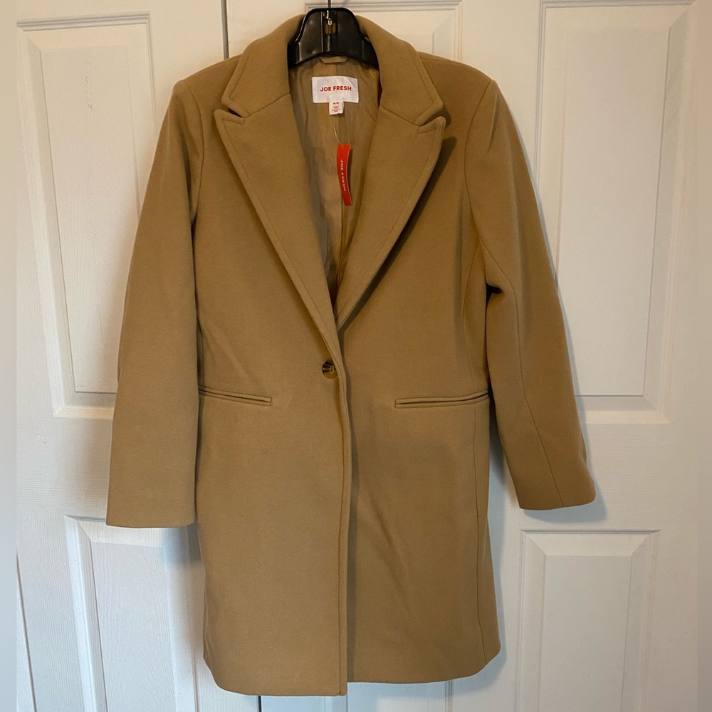 NWT Joe Fresh single breasted coat jacket